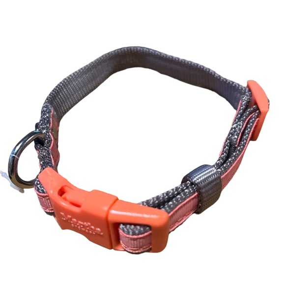 Martha Stewart Dog Peach Martha Stewart Nylon Dog Collar 14